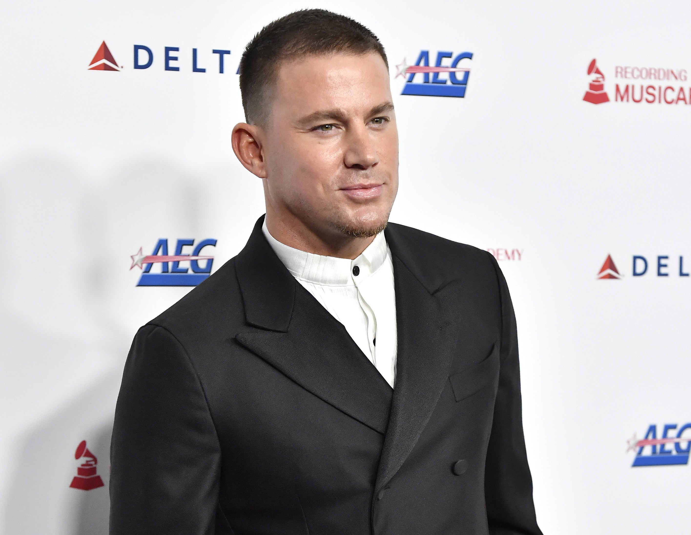 A closeup of Channing
