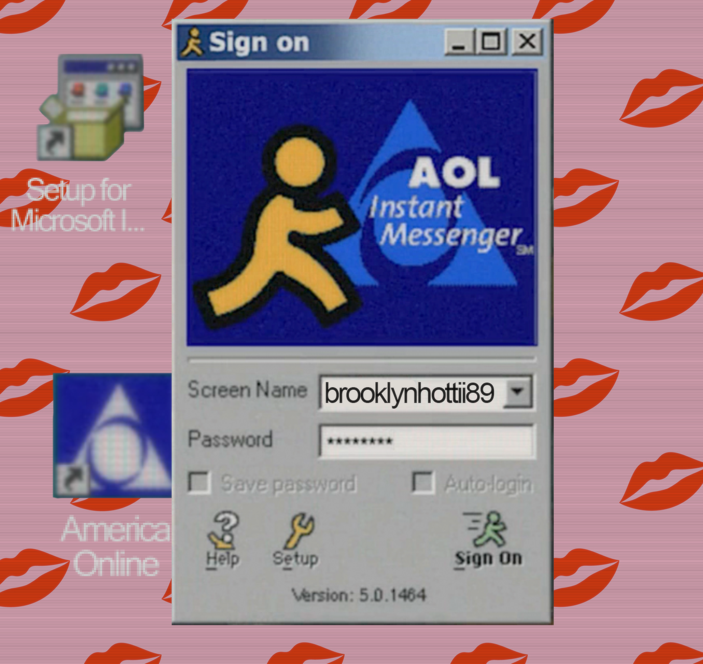 Screenshot of AIM