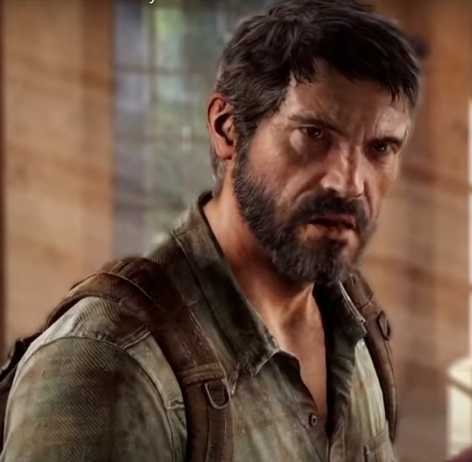 Joel video game character from The Last of Us