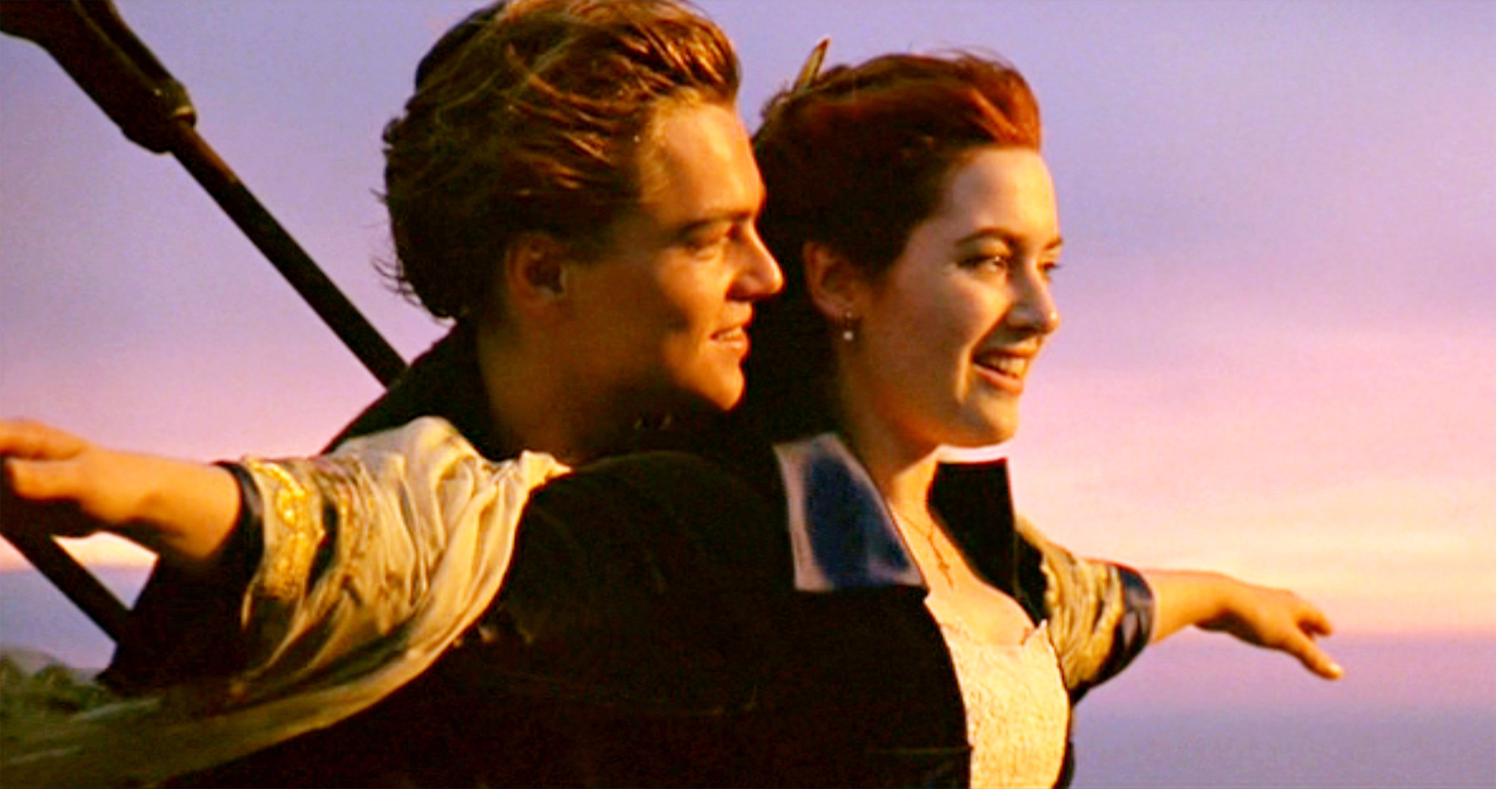 Leonardo DiCaprio and Kate Winslet in &quot;Titanic&quot;
