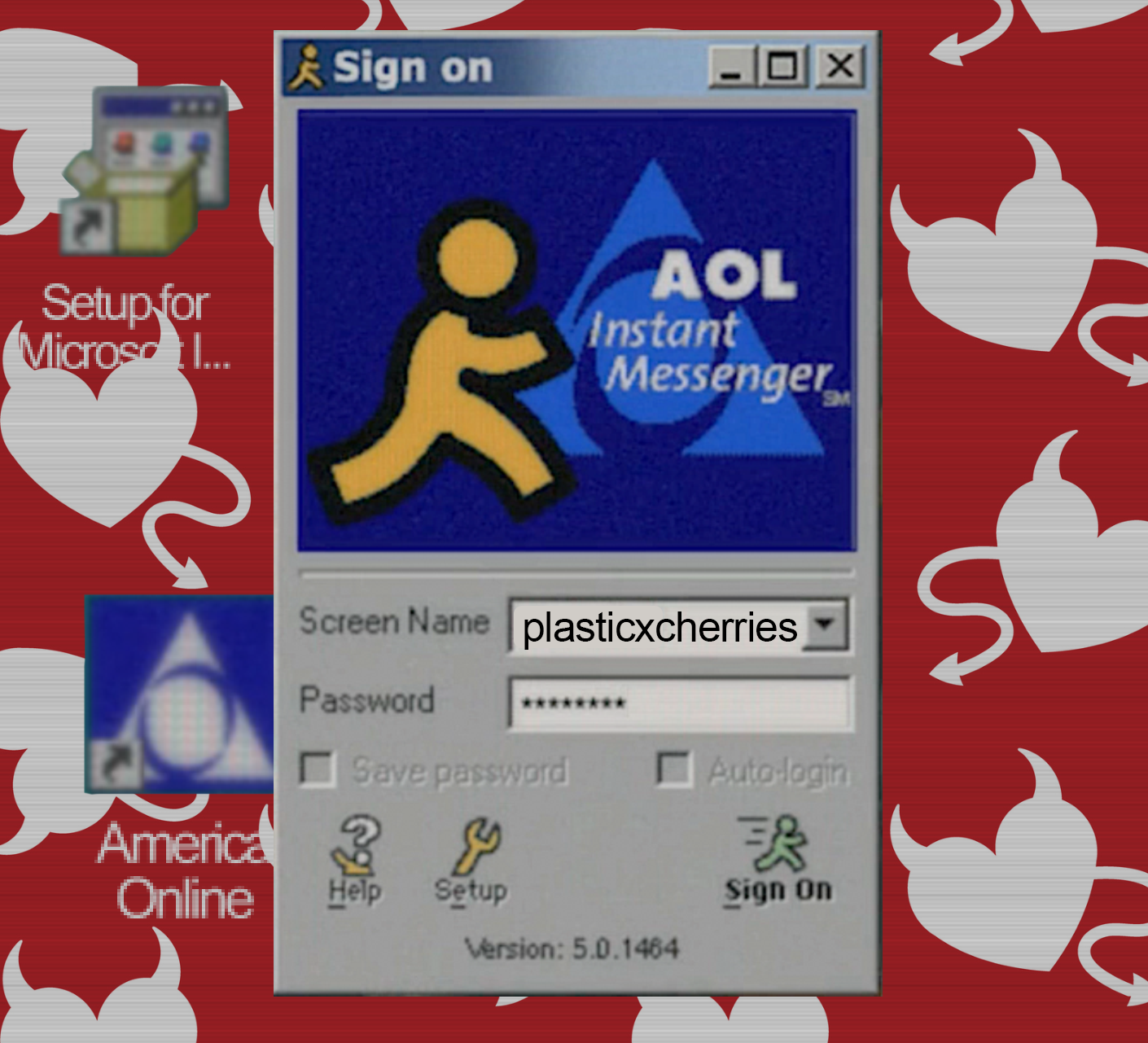 Screenshot of AIM