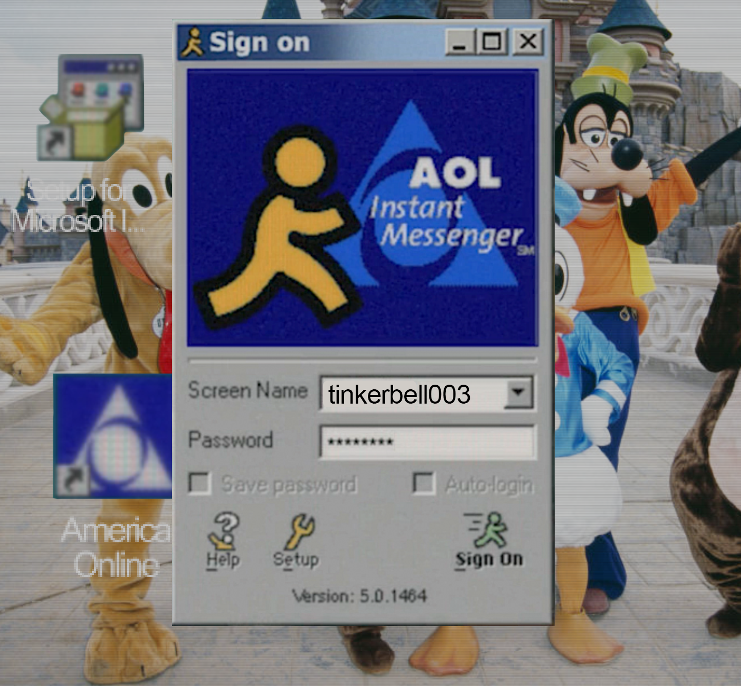 Screenshot of AIM