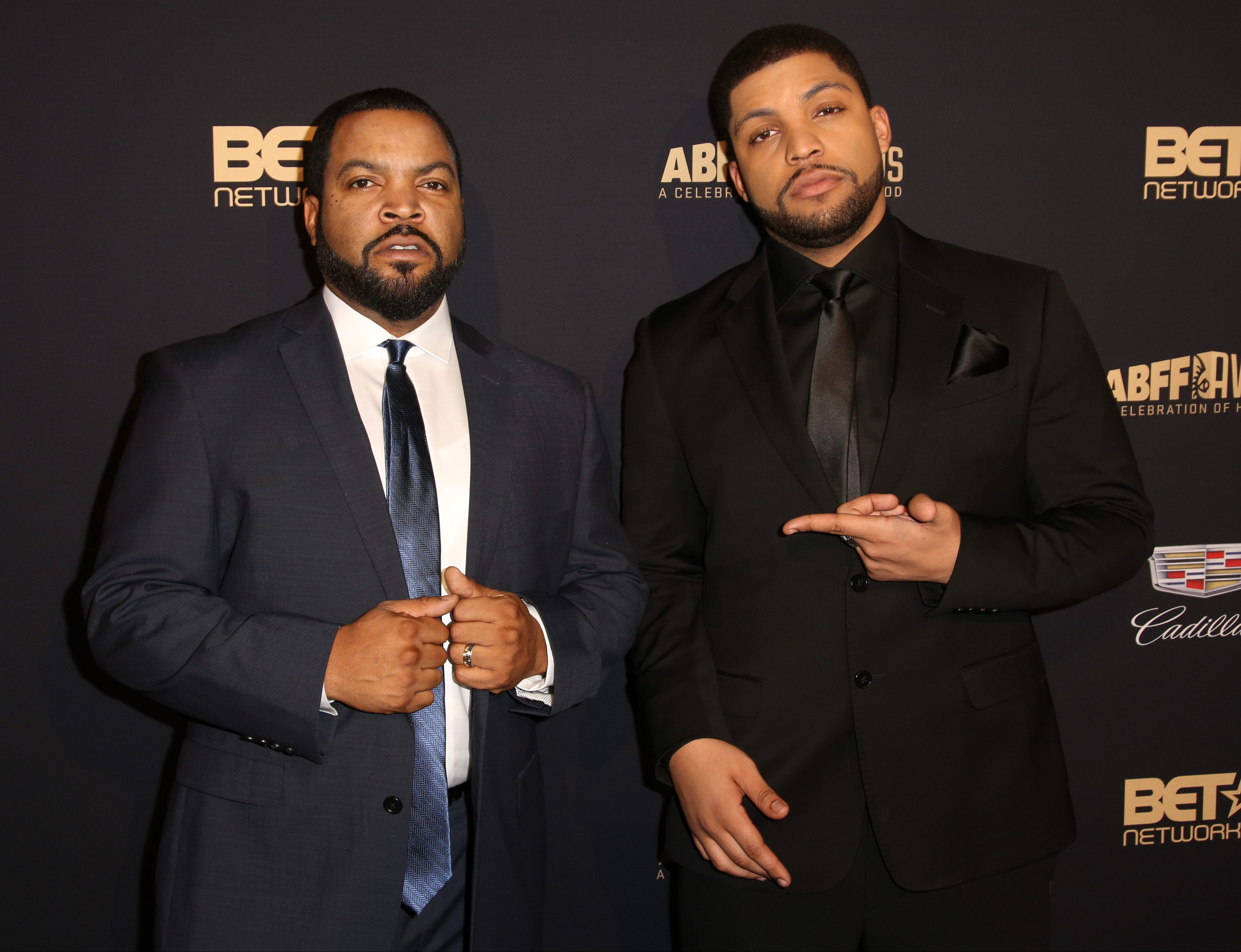 Ice Cube and O&#x27;Shea both in suits