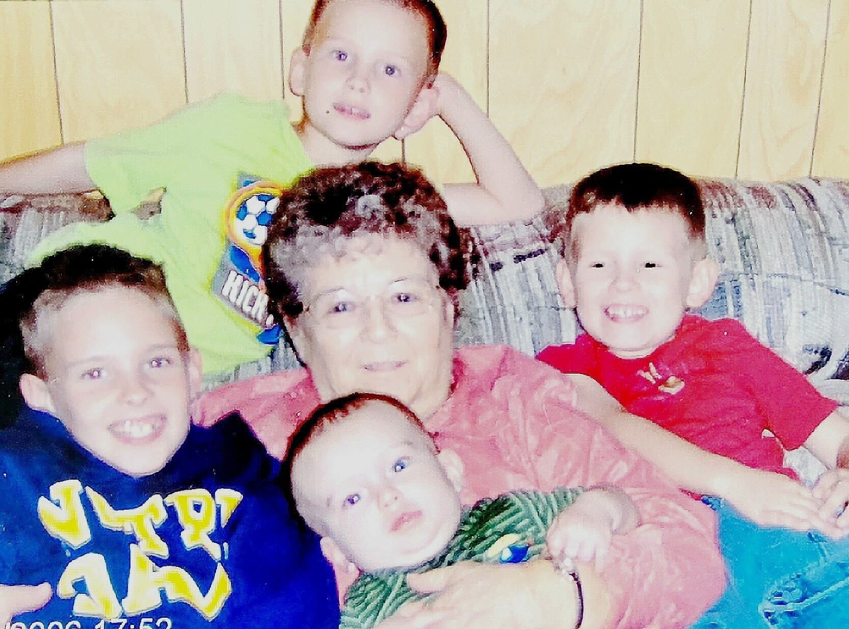 Bonnie Hamblin with her grandsons courtesy of  Candace Salazar