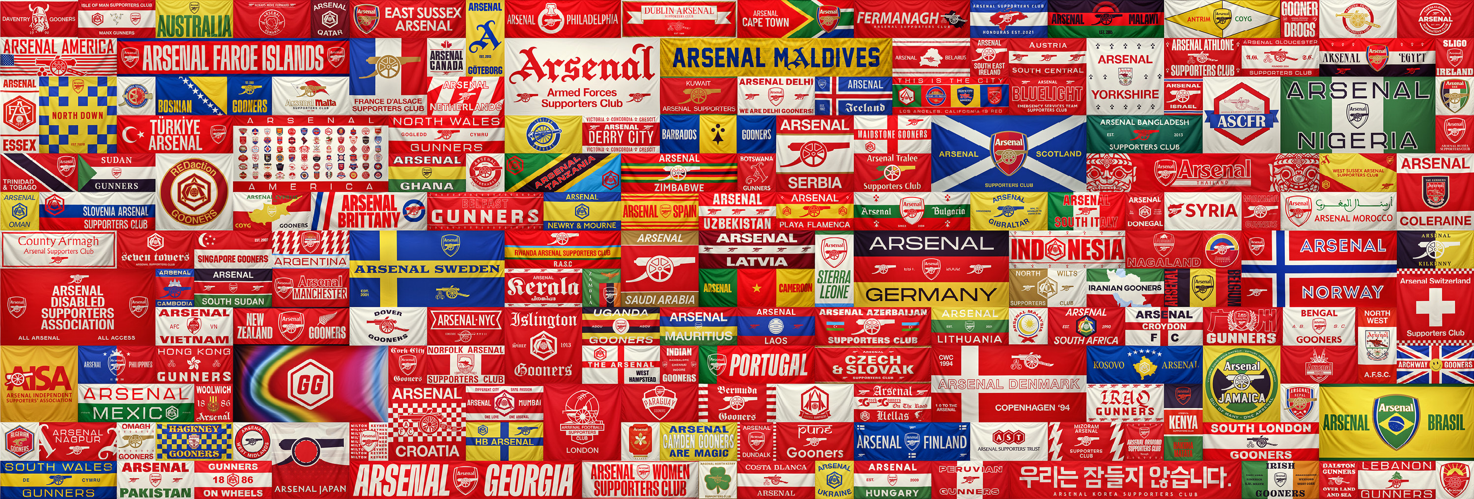 Meet Who Was In Charge Of Arsenal FC s New Emirates Artwork And The Process Behind It - 12