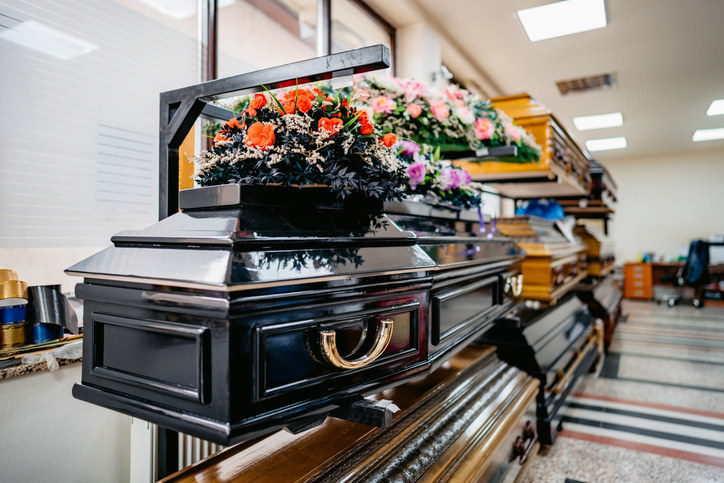 A funeral home