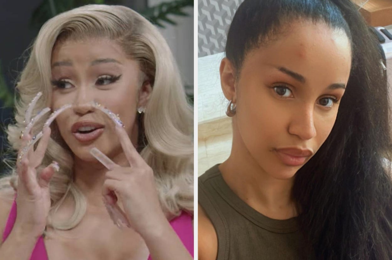 Kim Kardashian Gave Cardi B Nose Job Advice After Denying Surgery, image size:1250x830