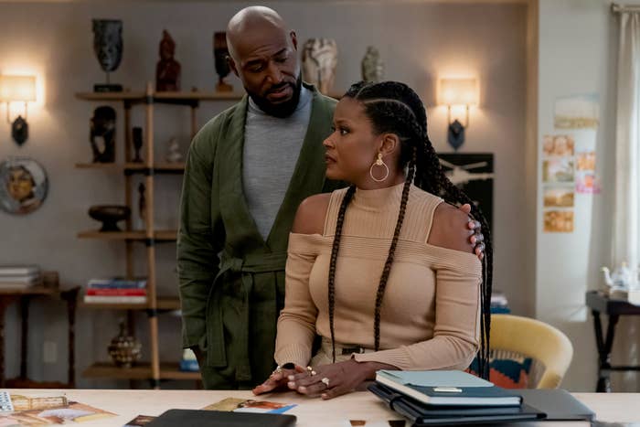 Adrian Holmes as Philip, Cassandra Freeman as Vivian