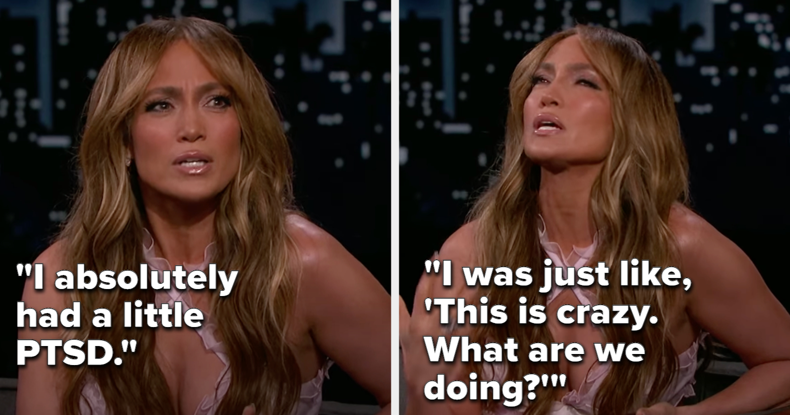 Jennifer Lopez Says She Had PTSD Before Ben Affleck Wedding