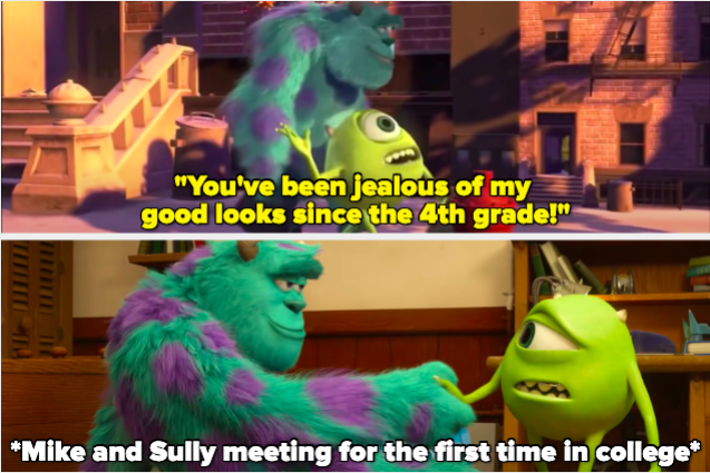 A monster says &quot;You&#x27;ve been jealous of my good looks since the 4th grade&quot;