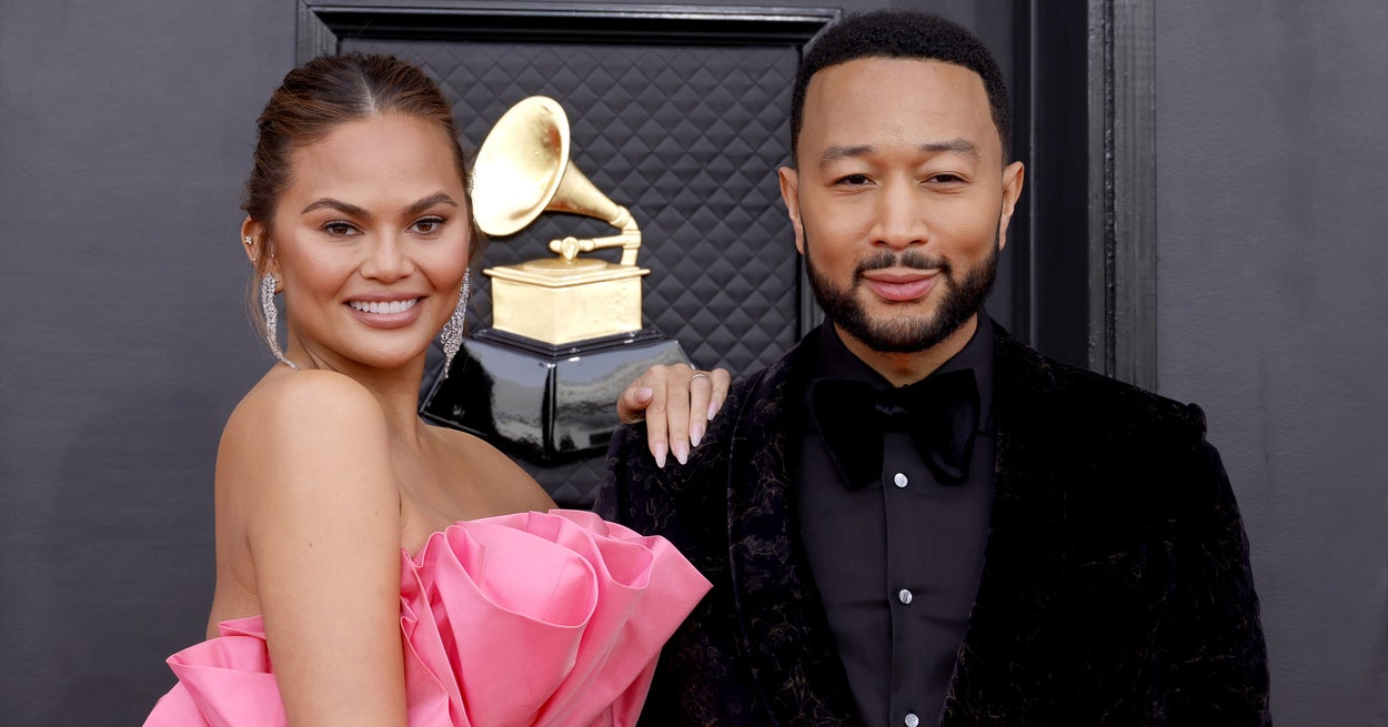 Chrissy Teigen and John Legend after baby photo, name revealed