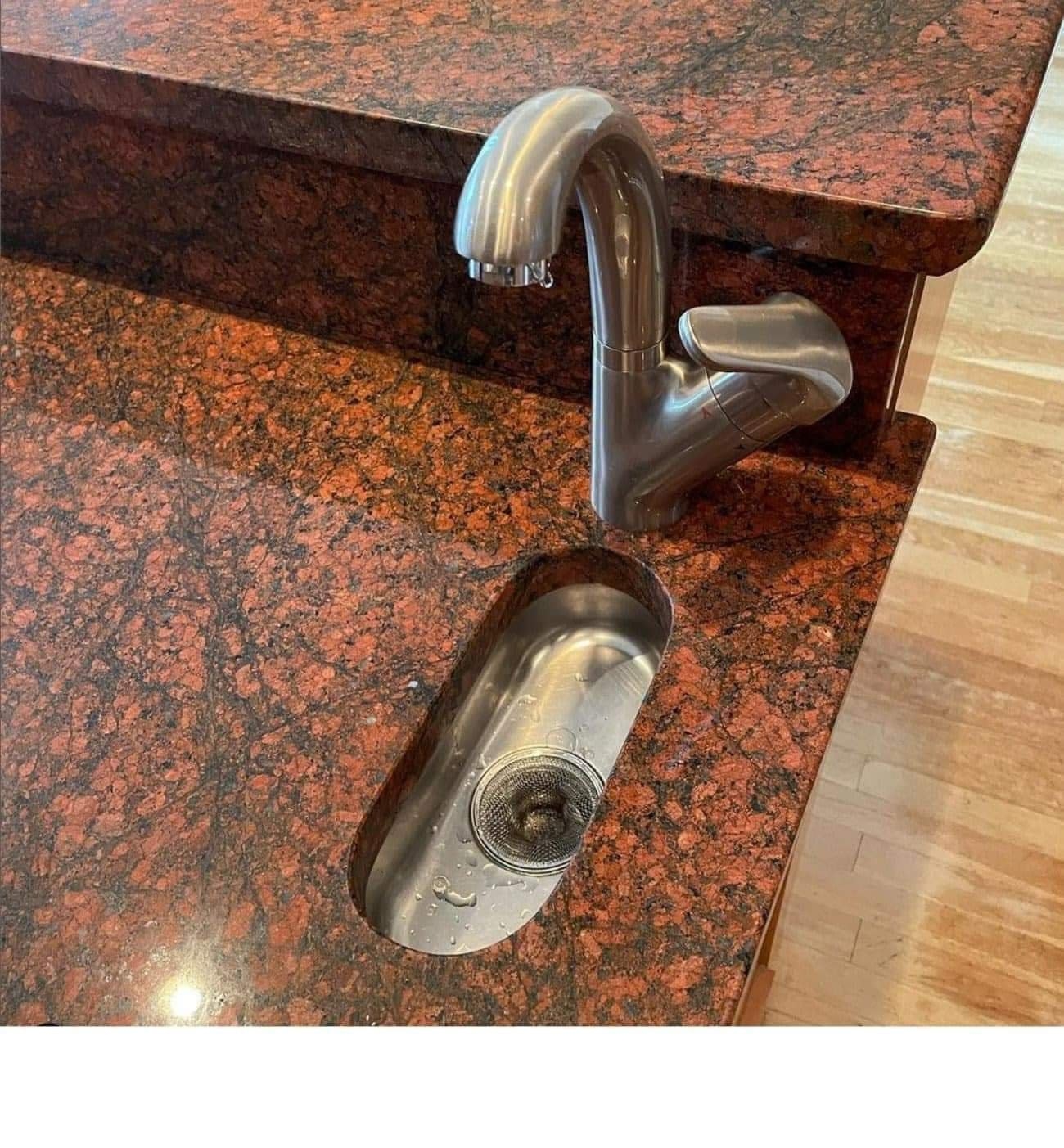 A tiny sink