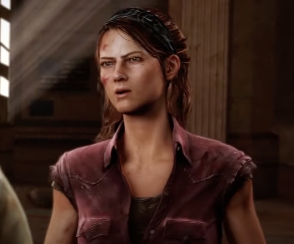 Tess video game character in the last of us