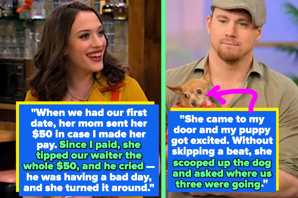 (left) kat dennings (right) channing tatum