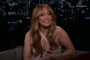 Jennifer Lopez talking on Kimmel show