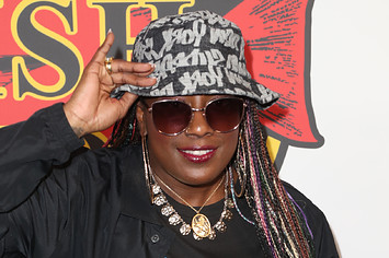Gangsta Boo is seen on the red carpet