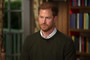 Prince Harry in a screenshot from his interview on '60 Minutes'