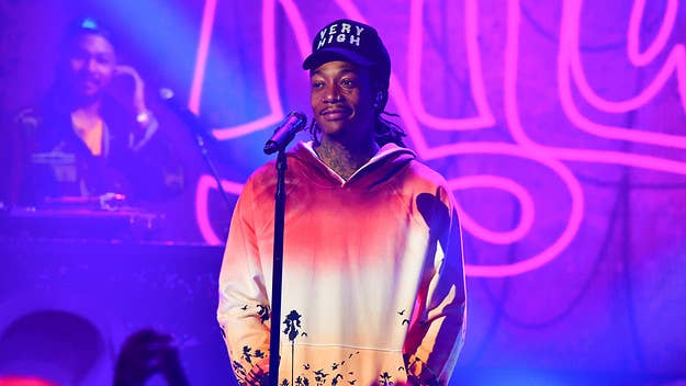 Wiz Khalifa rang in 2023 by performing at Dick Clark’s New Year’s Rockin’ Eve. Hours later, the rapper ruined his $10k suit after falling into a swimming pool.