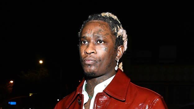 One of Young Thug's co-defendants, Kahlieff Adams, was allegedly hospitalized after he ingested contraband in an attempt to conceal it in the courtroom.