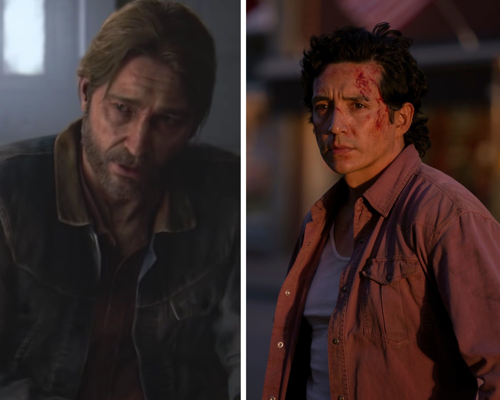 Tommy video game character and Tommy in The Last of Us TV show
