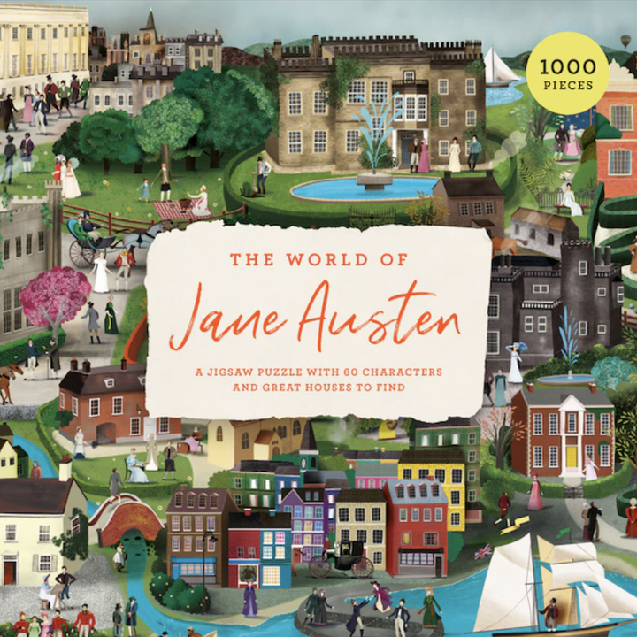 the cover of the jane austen puzzle