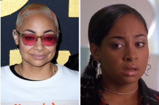 Raven-Symoné on the left; Galleria from &quot;The Cheetah Girls&quot; on the right