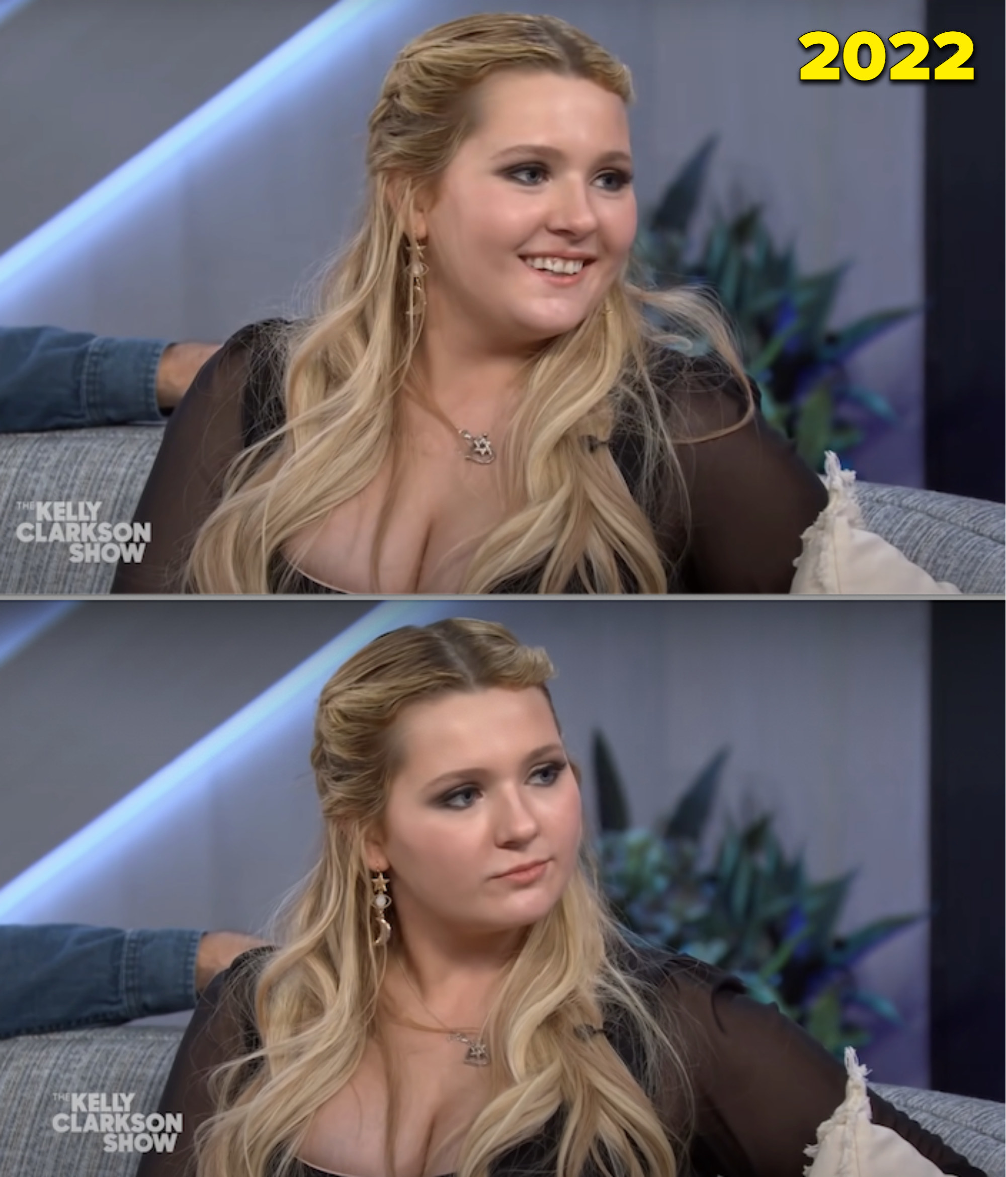 Abigail on Kelly Clarkson&#x27;s talk show