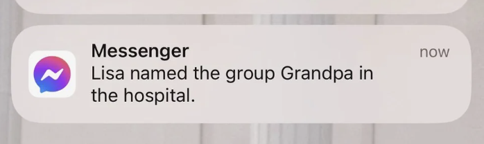 &#x27;lisa named group grandpa in the hospital&quot;