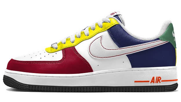 The Nike Air Force 1 Low 'Stop Playing Around' pair inspired by the iconic toy's colorful sides is expected to release in Fall 2023 for $130.