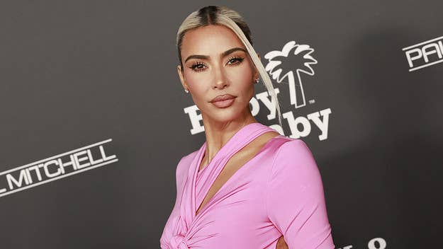 Kim Kardashian made an appearance at Harvard University's Business School on Friday to discuss the success of SKIMS with co-founder, Jens Grede.