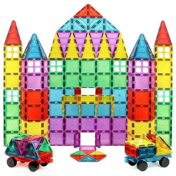 Tile set built as castle