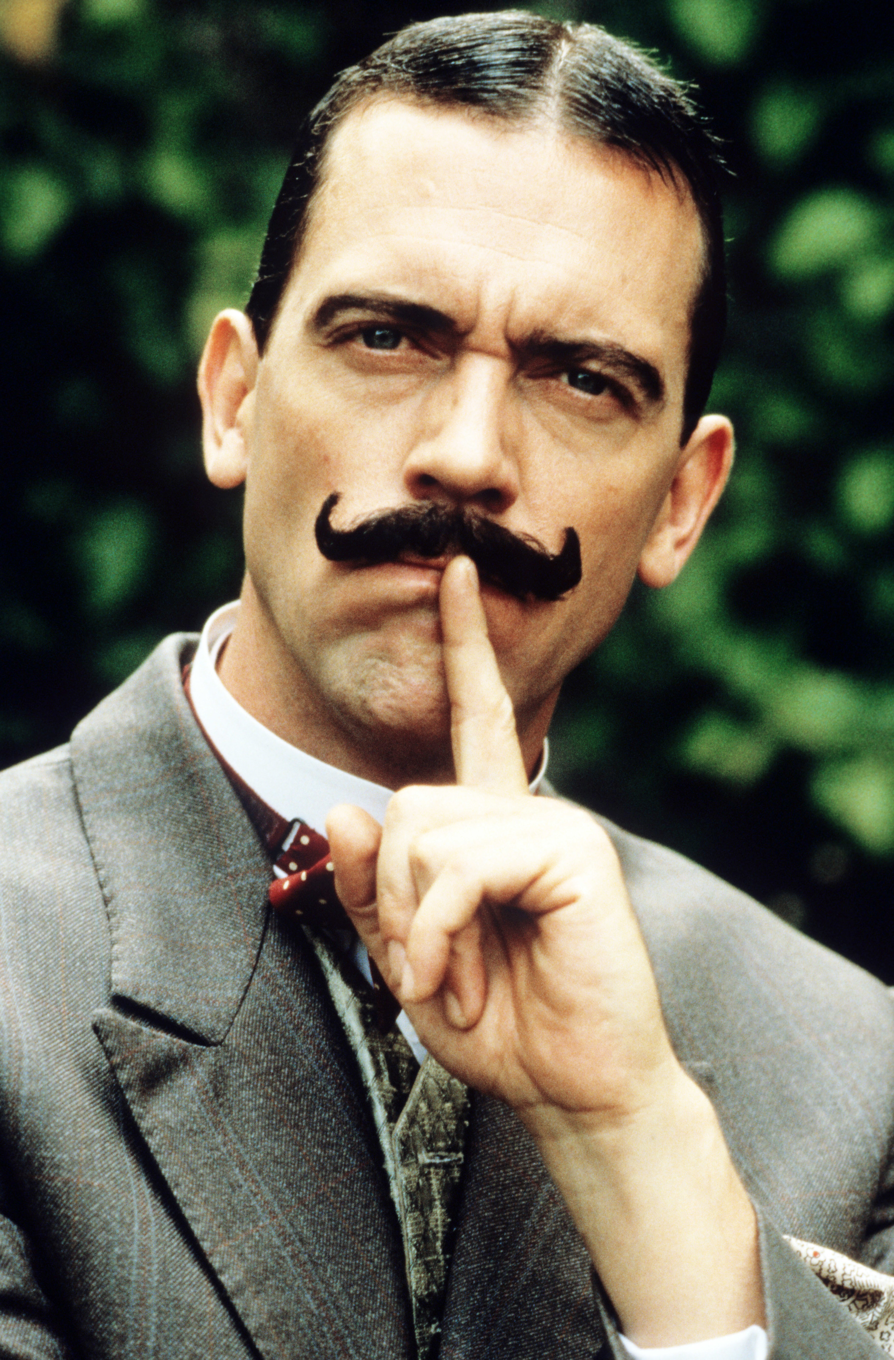 Hugh Laurie as Poirot
