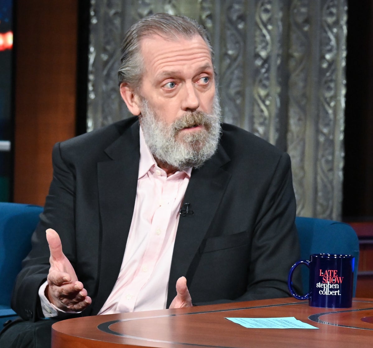 Hugh Laurie on The Late Show With Stephen Colbert