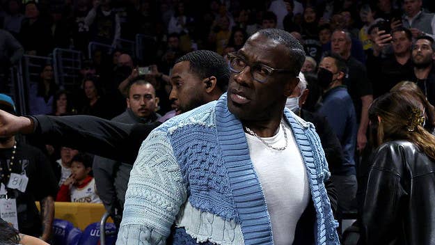 Things got heated between Shannon Sharpe and the Memphis Grizzlies while the the team was playing the Los Angeles Lakers on Friday night at Crypto.com Arena.