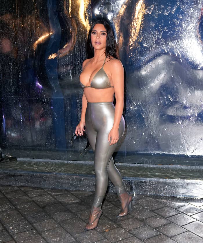 Kim Kardashian Announces A New Skims Bra With Built-In N*pple
