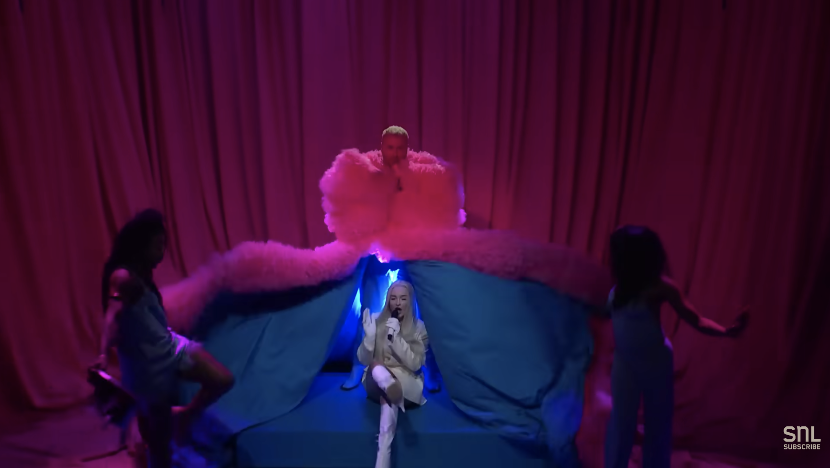 Kim Petras Under Sam Smith s Dress On SNL - 64