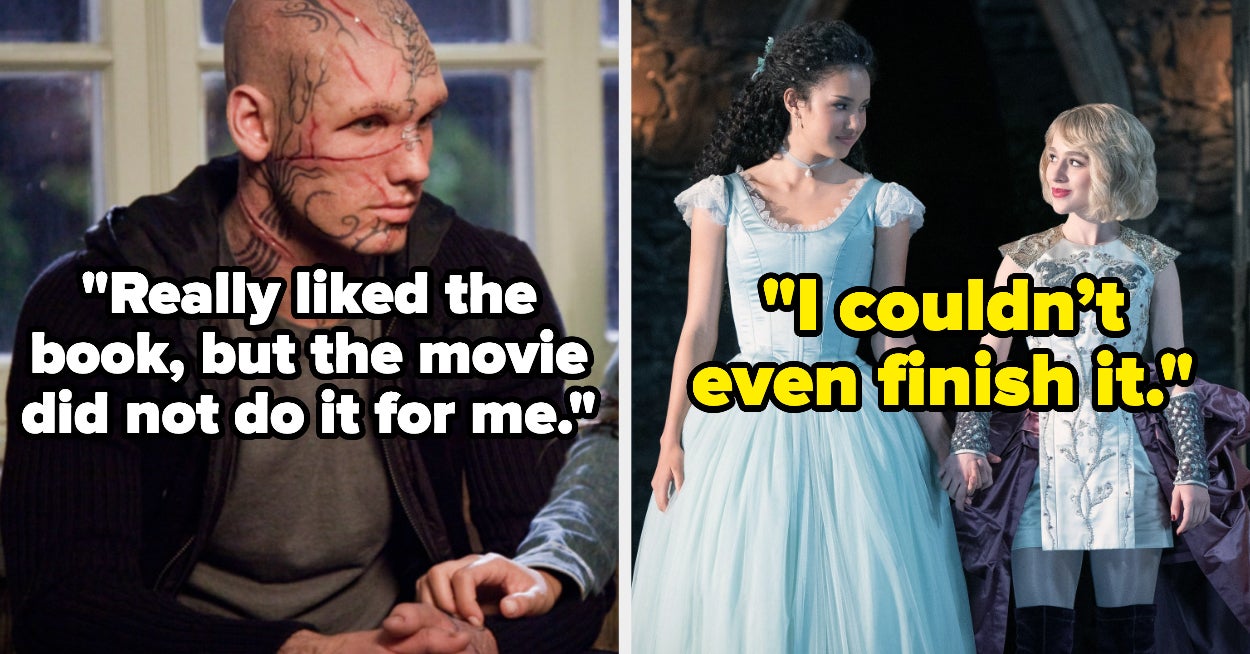People Are Sharing The Worst Book Adaptations