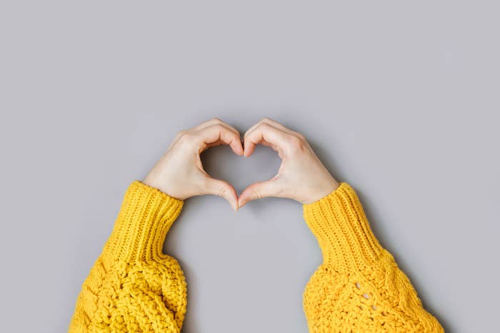hands making a heart
