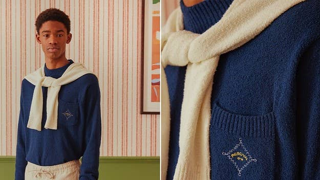 Combining both formal and casual design codes, the collection features a range of linen blazers and formal trousers in a variety of fits, making for comfortable