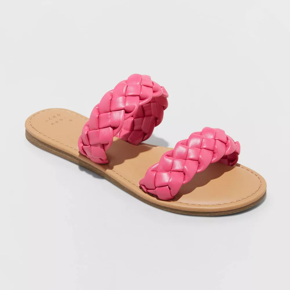 the braided double strap slides
