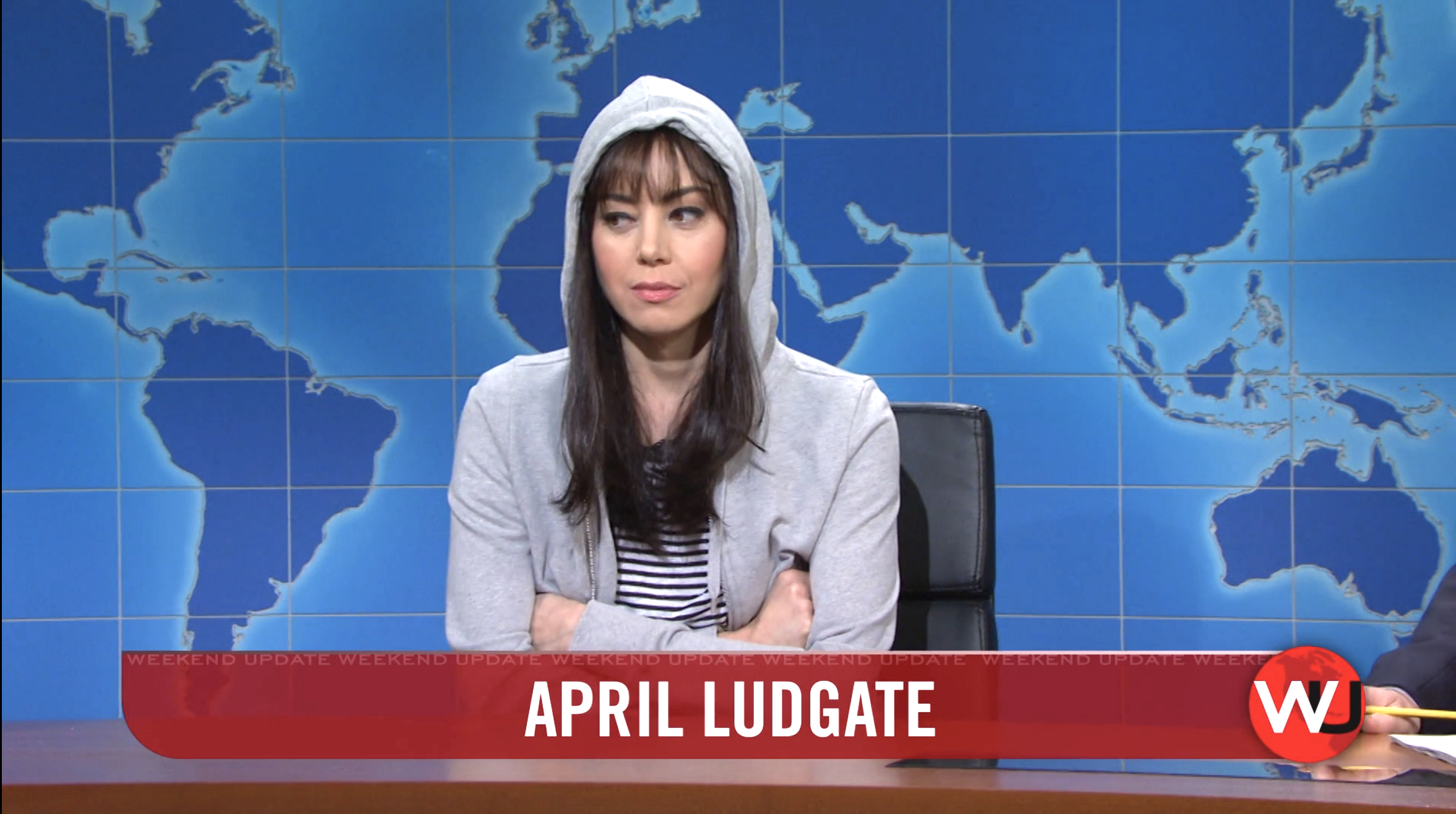 Aubrey Plaza And Amy Poehler Reunite On SNL - 75