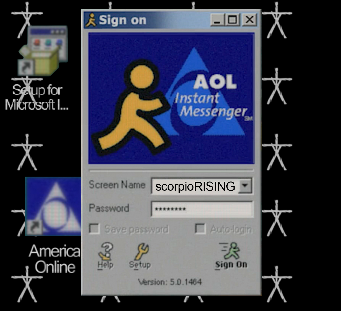 Screenshot of AIM