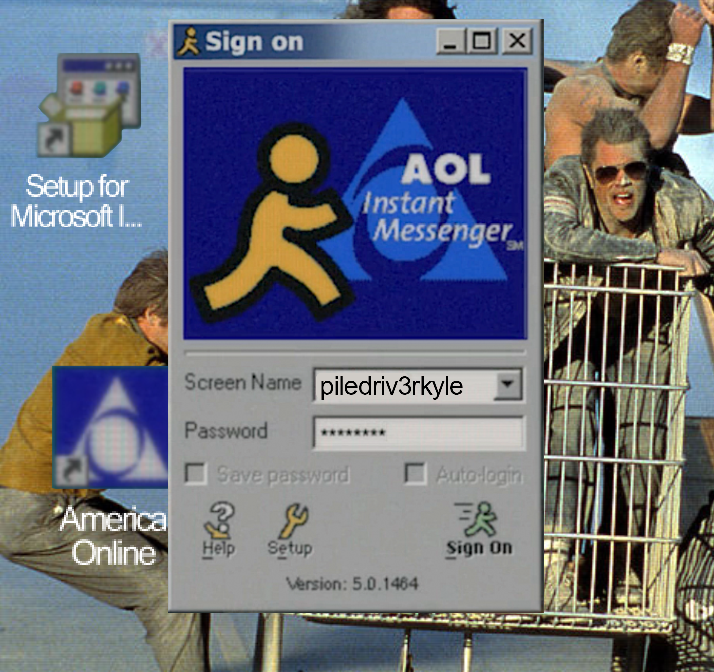 Screenshot of AIM