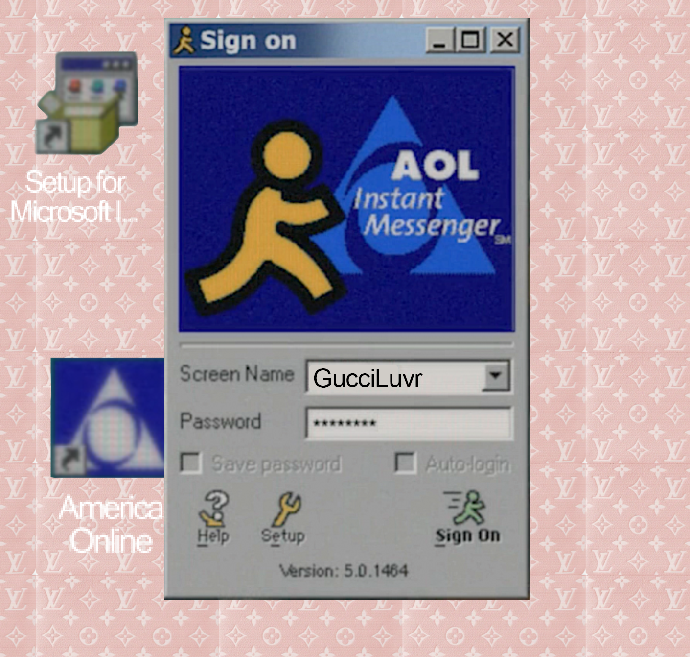 Screenshot of AIM