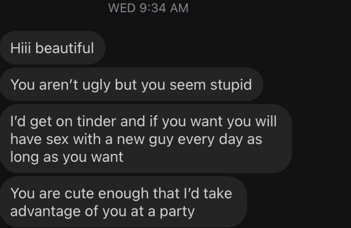 15 Screenshots Of Nice Guys Harassing Women - 63