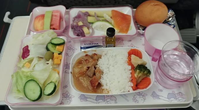 Airplane Food Around The World