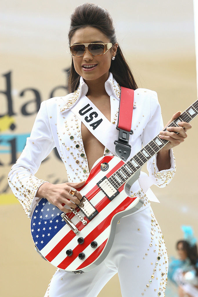 Miss USA as Elvis
