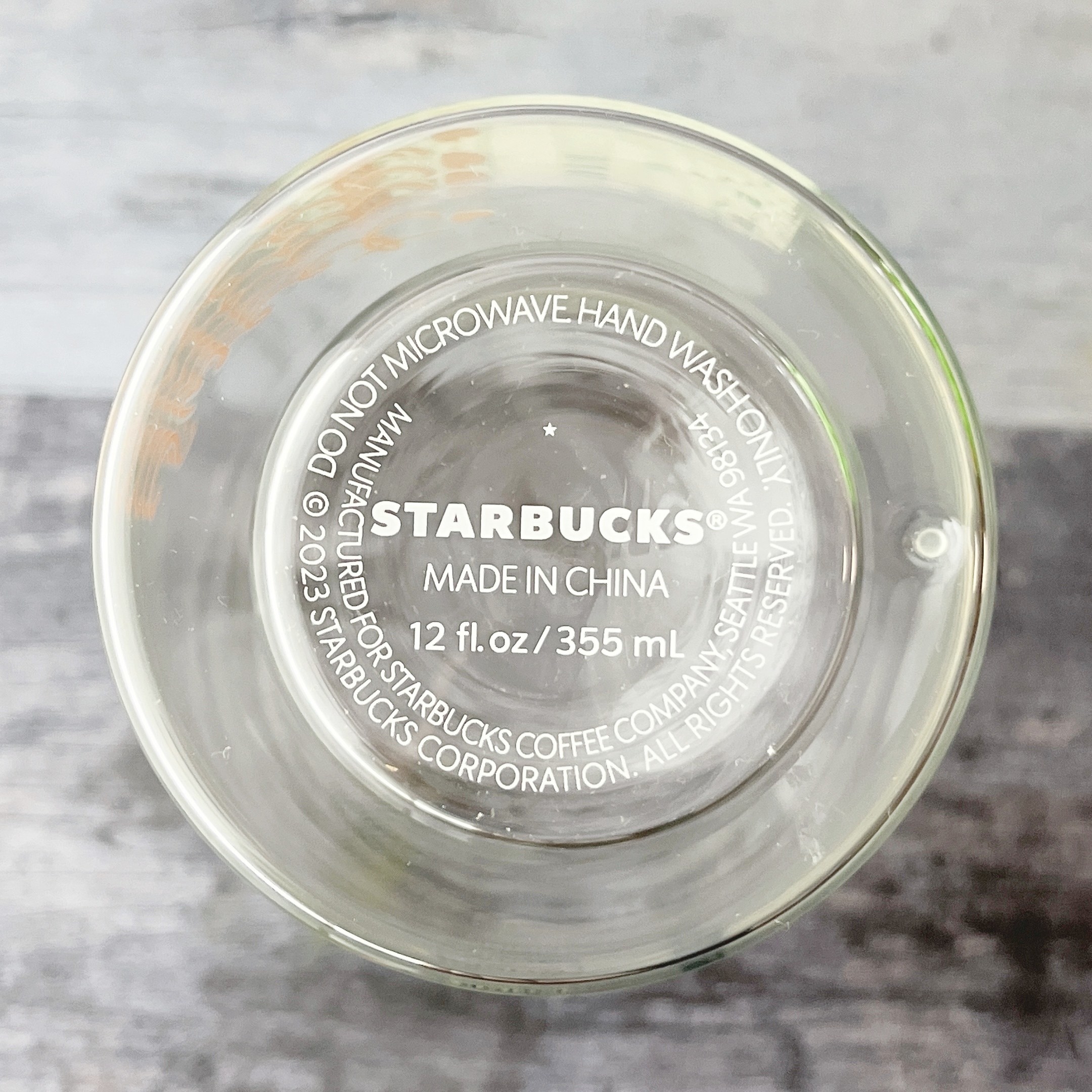 Starbucks Coffee（スターバックスコーヒー）のおすすめ限定グッズ「バレンタイン2023耐熱ダブルウォールグラス355ml」