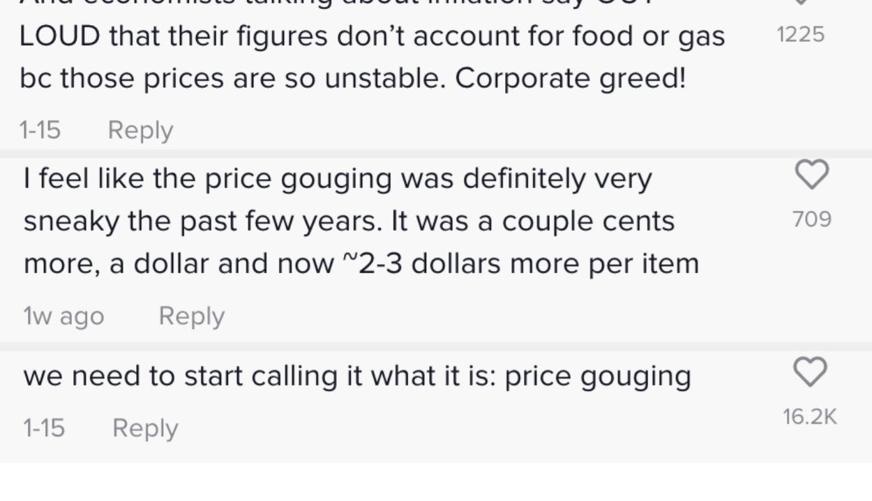 we need to start calling it what it is price gouging