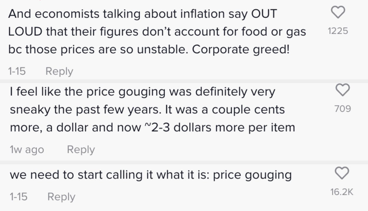 we need to start calling it what it is price gouging